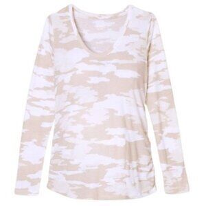 NWT Long Sleeve Scoop Neck Maternity T-Shirt - Isabel Maternity - L